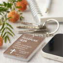 Search for bible scriptures key rings For him