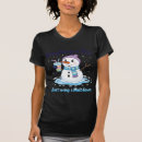 Search for snowman womens tshirts Cat