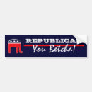 Search for funny patriotic bumper stickers President