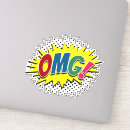 Search for speech bubbles stickers Omg