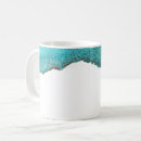 Search for gold and turquoise mugs Watercolor