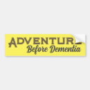 Search for adventure bumper stickers Camping