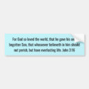 Search for scriptures bumper stickers Bible