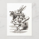 Search for alice in wonderland postcards Illustration