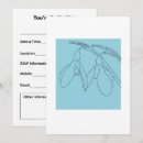 Search for snowdrop invitations Blue