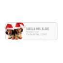 Search for two dogs return address labels Dachshund