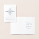 Search for metallic christmas cards Silver