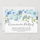 Search for baby blue quinceanera invitations Watercolor