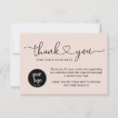 Search for purchase thank you cards Social media