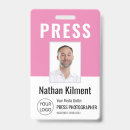 Search for press id badges Journalist