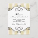 Search for welcome reception invitations Elegant