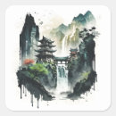 Search for landscape painting stickers Mountains