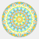 Search for orange mandala stickers Yellow