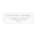 Search for envelope wraparound return address labels Black and white