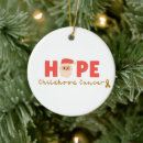 Search for childhood cancer christmas tree decorations Hope