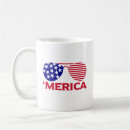 Search for america mugs Red