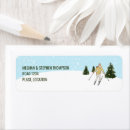 Search for skis return address labels Skier