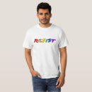 Search for resistance tshirts Rainbow