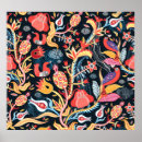 Search for floral pattern posters Leaves