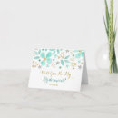 Search for leaf note invitations Glitter