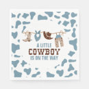 Search for cowboy boots napkins Baby shower