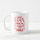 Search for love is a four legged word mugs Pet