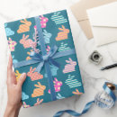 Search for easter bunny wrapping paper Colourful