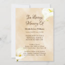Search for lily funeral invitations Celebration of life