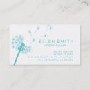 Search for dandelion business cards Stylish