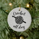 Search for maker christmas tree decorations Crochet