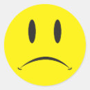 Search for unhappy face stickers Humour