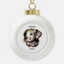 Search for simple drawing christmas tree decorations Dog