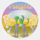 Search for alien spaceship stickers Saucer