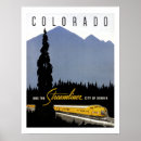 Search for vintage colorado posters Rocky mountains