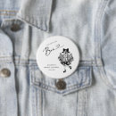 Search for bridal shower badges Black and white