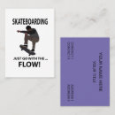 Search for skateboarding business cards Sports