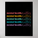 Search for illnesses posters Mental health awareness