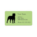 Search for rottie return address labels Silhouette
