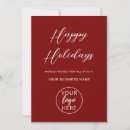 Search for professional christmas cards Red