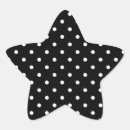 Search for white polka dot stickers Black and white