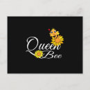 Search for funny bees postcards Queen bee