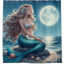 Search for mermaid shower curtains Marine