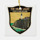 Search for maine lighthouse christmas tree decorations Cape elizabeth