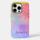 Search for pastel watercolor iphone cases Monogrammed