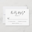Search for number of guests rsvp cards Calligraphy script