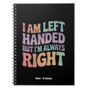 Search for left hand notebooks Handed