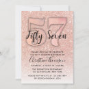 Search for 57th birthday invitations For her