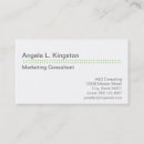 Search for grey standard business cards Green