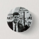 Search for vintage political badges Jfk