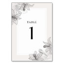 Search for lily table cards Lilies